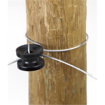 Grillgear 1752-10 High Strain Corner & End InsulatorBlack10 Count, 10PK GR864930